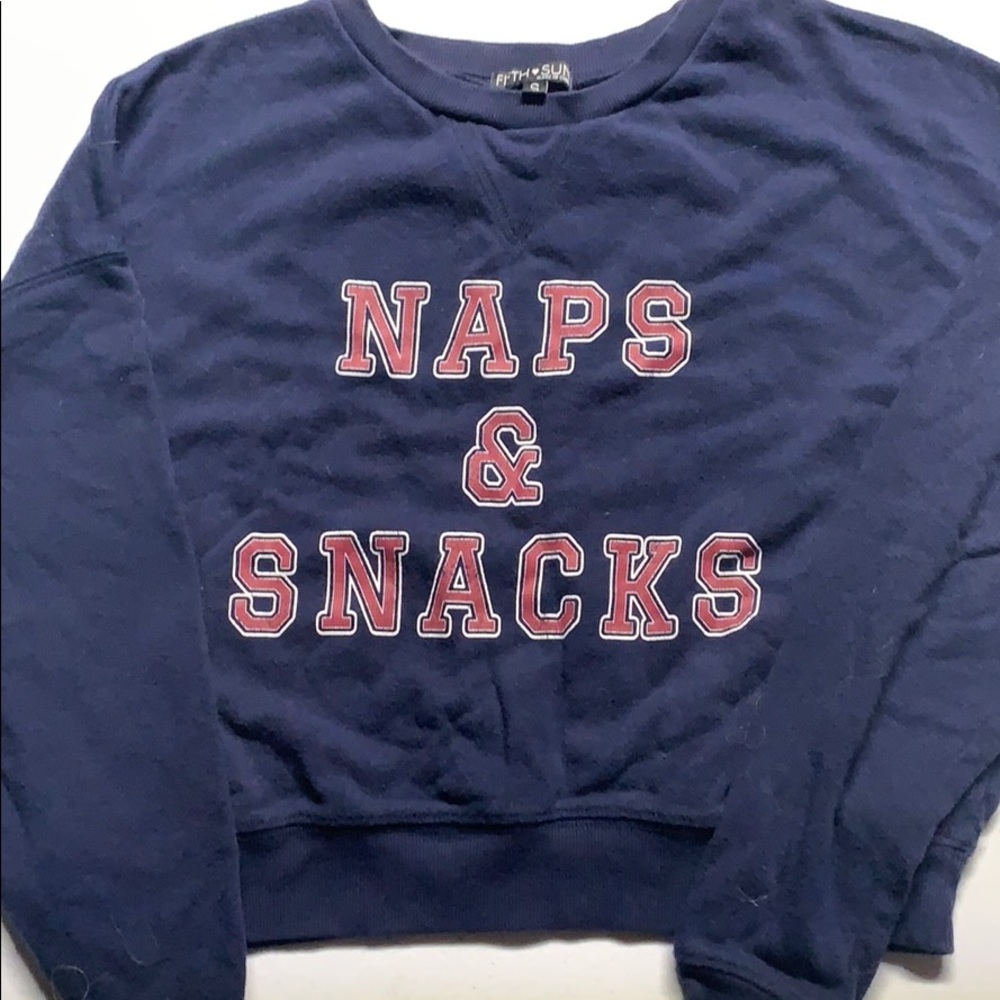 Crop top sweater